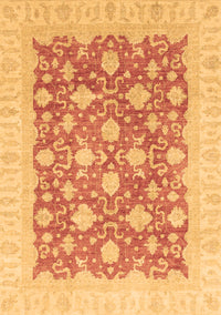 Oriental Brown Modern Rug, abs4039brn