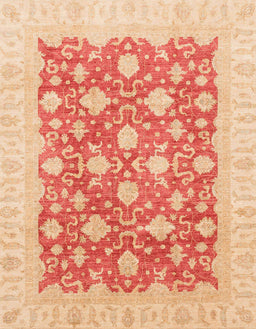Machine Washable Abstract Bright Orange Rug, wshabs4039