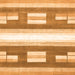 Square Abstract Orange Modern Rug, abs403org