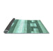 Sideview of Abstract Light Blue Modern Rug, abs403lblu