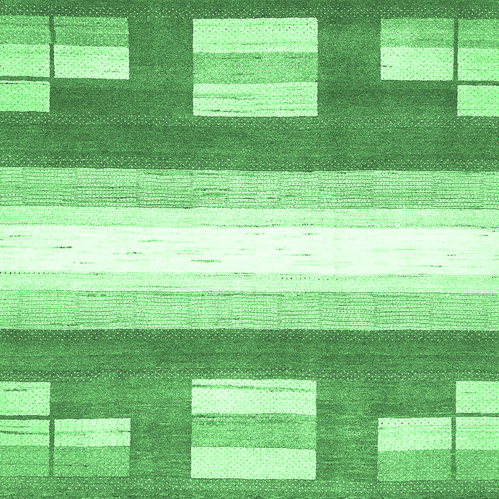 Abstract Emerald Green Modern Rug, abs403emgrn