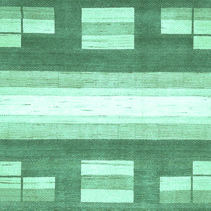 Abstract Turquoise Modern Rug, abs403turq