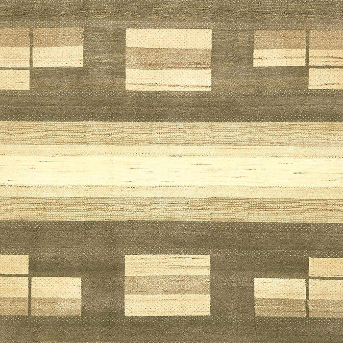 Abstract Mustard Yellow Modern Rug, abs403