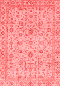 Oriental Red Modern Rug, abs4040red