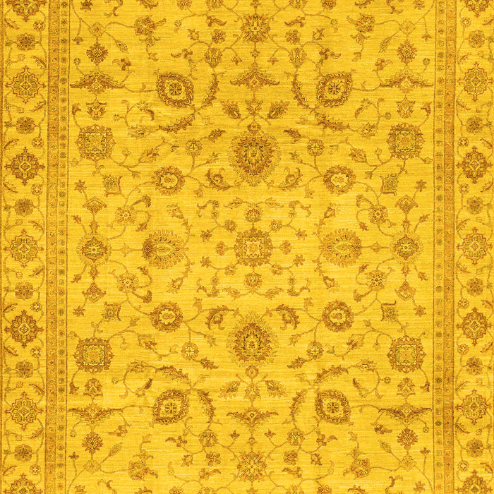 Oriental Yellow Modern Rug, abs4040yw