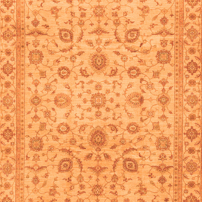 Oriental Orange Modern Rug, abs4040org