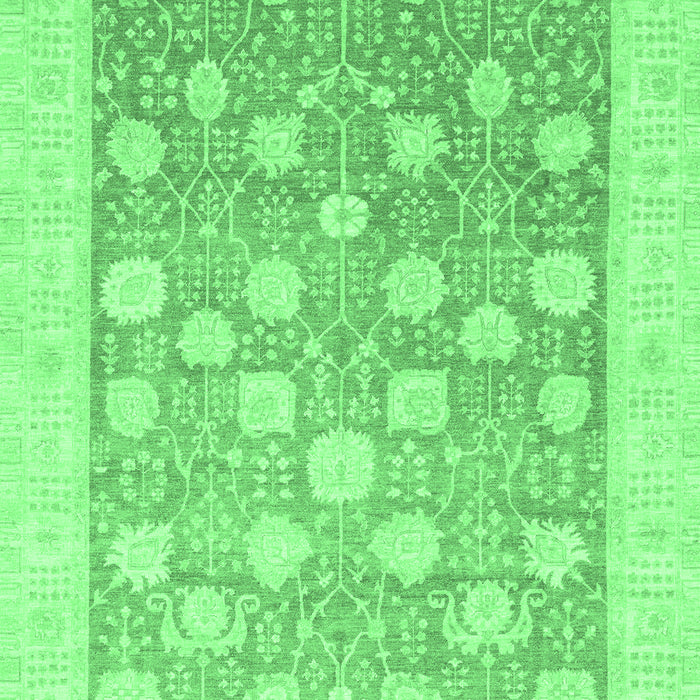 Oriental Emerald Green Modern Rug, abs4041emgrn