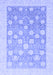 Oriental Blue Modern Rug, abs4041blu