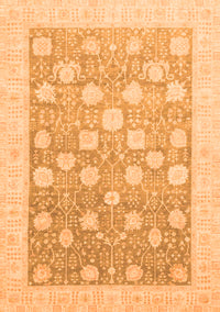 Oriental Orange Modern Rug, abs4041org