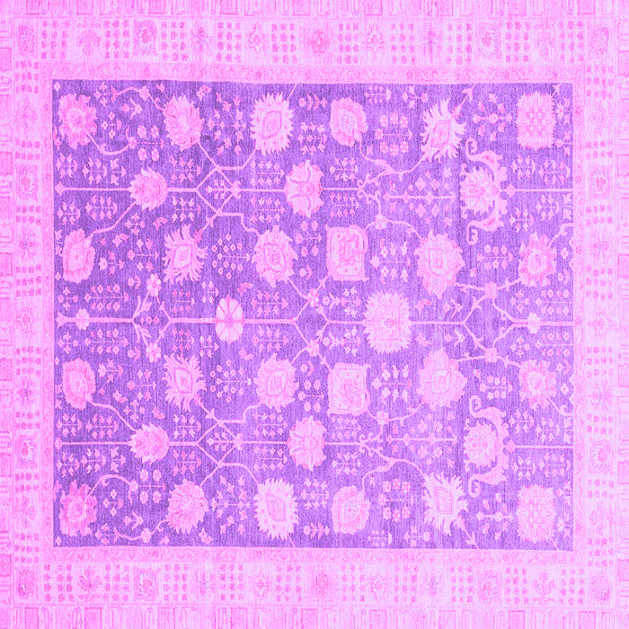 Square Oriental Purple Modern Rug, abs4041pur