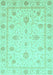 Oriental Turquoise Modern Rug, abs4042turq