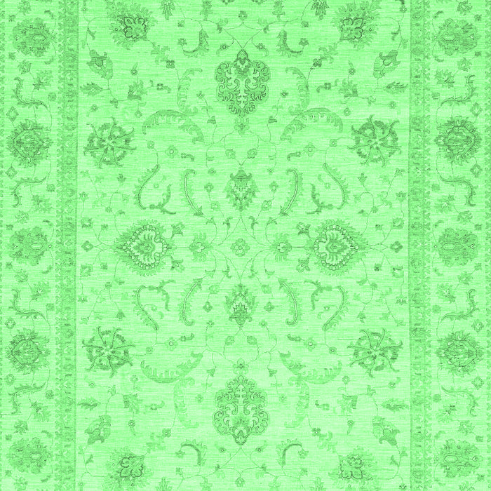 Oriental Emerald Green Modern Rug, abs4042emgrn