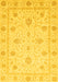 Oriental Yellow Modern Rug, abs4042yw