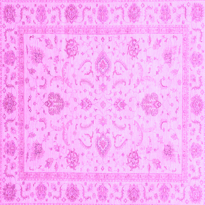 Square Oriental Purple Modern Rug, abs4042pur