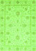 Oriental Green Modern Rug, abs4042grn