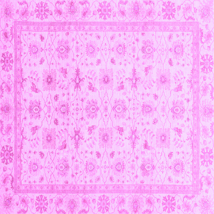 Square Oriental Purple Modern Rug, abs4043pur