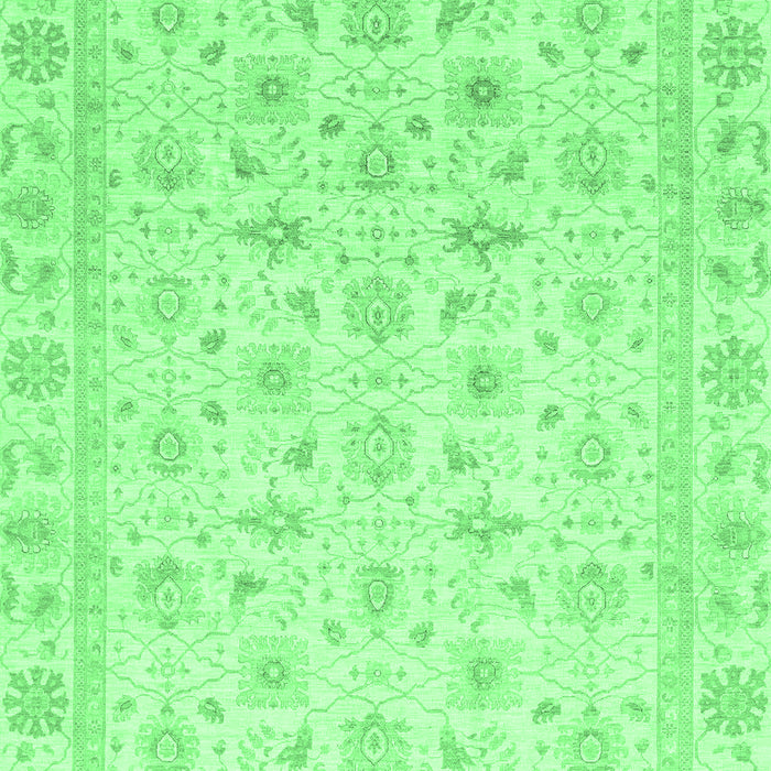 Oriental Emerald Green Modern Rug, abs4043emgrn