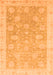 Oriental Orange Modern Rug, abs4044org