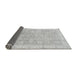 Sideview of Oriental Gray Modern Rug, abs4044gry