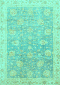 Oriental Turquoise Modern Rug, abs4044turq