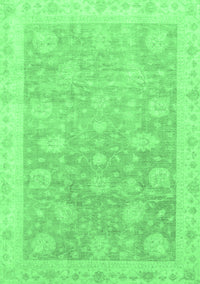 Oriental Emerald Green Modern Rug, abs4044emgrn