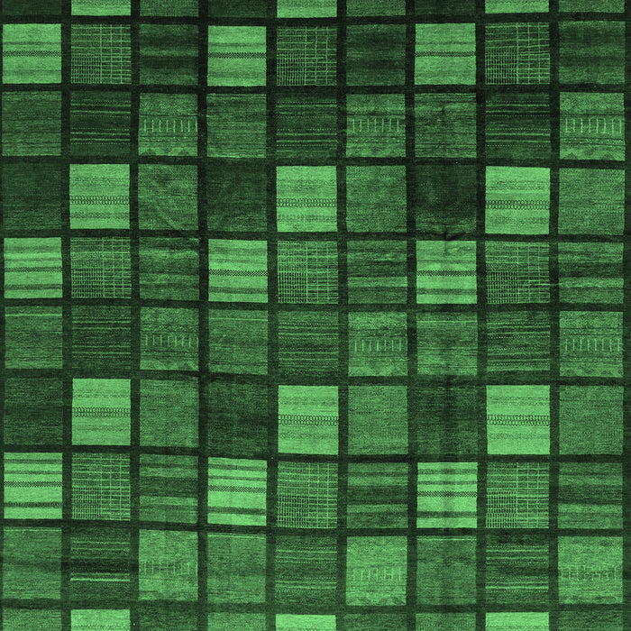 Oriental Emerald Green Modern Rug, abs4045emgrn