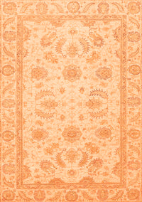 Oriental Orange Modern Rug, abs4046org