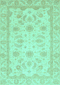 Oriental Turquoise Modern Rug, abs4046turq