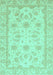 Oriental Turquoise Modern Rug, abs4046turq