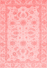 Oriental Red Modern Rug, abs4046red