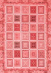 Oriental Red Modern Rug, abs4047red