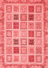 Oriental Red Modern Area Rugs