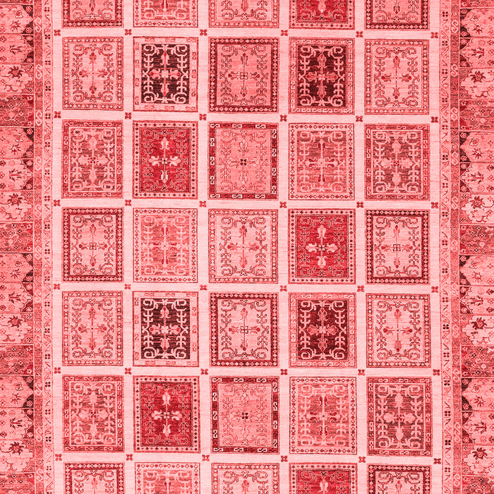 Oriental Red Modern Area Rugs