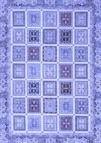 Oriental Blue Modern Rug, abs4047blu