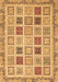 Oriental Brown Modern Rug, abs4047brn