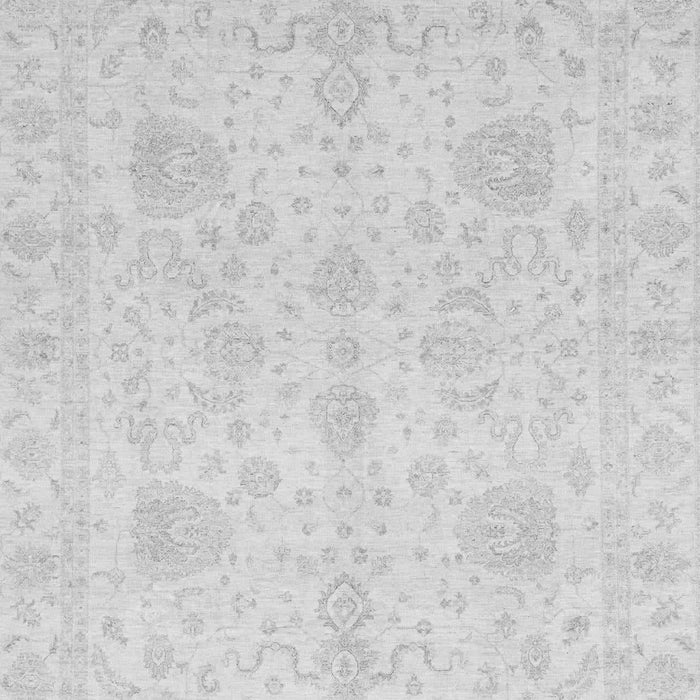 Machine Washable Oriental Gray Modern Rug, wshabs4048gry