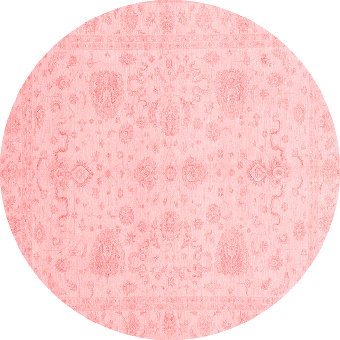 Machine Washable Oriental Red Modern Rug, wshabs4048red