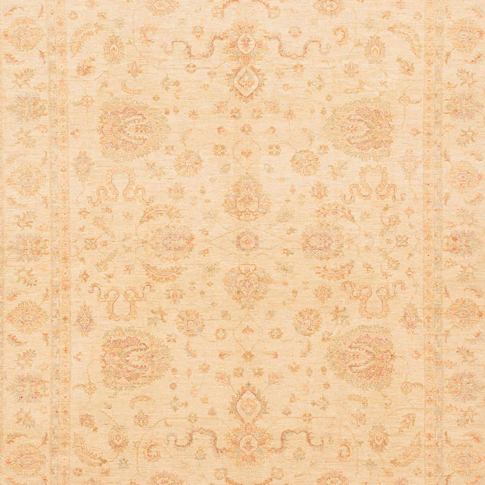Machine Washable Abstract Brown Gold Rug, wshabs4048