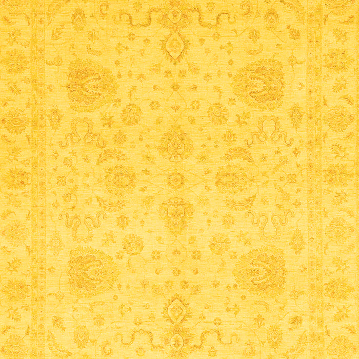 Oriental Yellow Modern Rug, abs4048yw