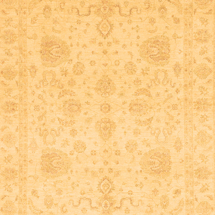 Machine Washable Oriental Brown Modern Rug, wshabs4048brn