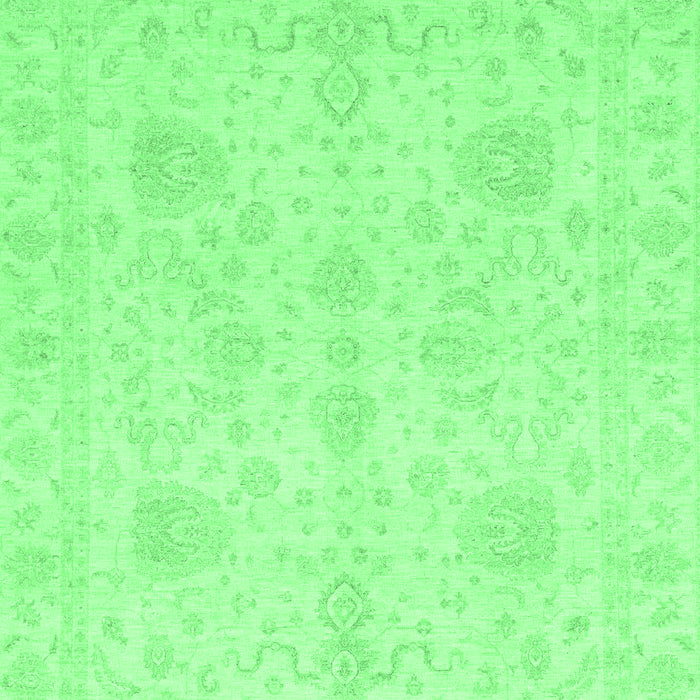 Oriental Emerald Green Modern Rug, abs4048emgrn