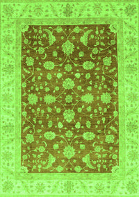 Oriental Green Modern Rug, abs4049grn