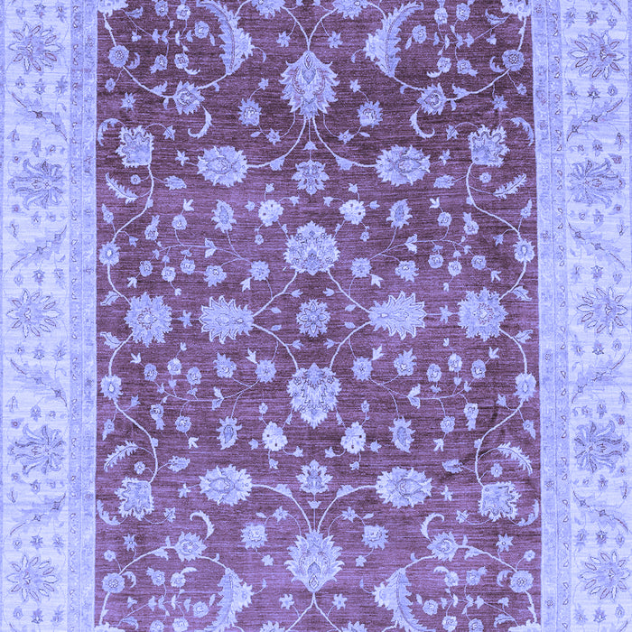 Oriental Blue Modern Rug, abs4049blu