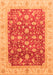 Oriental Orange Modern Rug, abs4049org