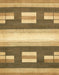 Abstract Saddle Brown Modern Rug, abs404