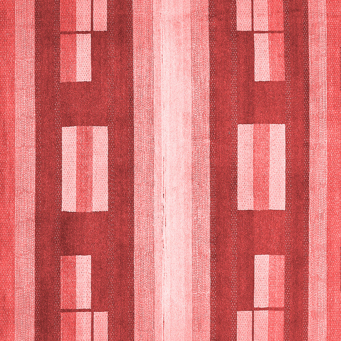 Machine Washable Abstract Red Modern Rug, wshabs404red