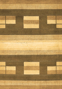 Abstract Brown Modern Rug, abs404brn