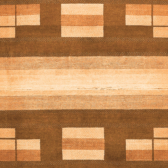 Machine Washable Abstract Orange Modern Area Rugs, wshabs404org