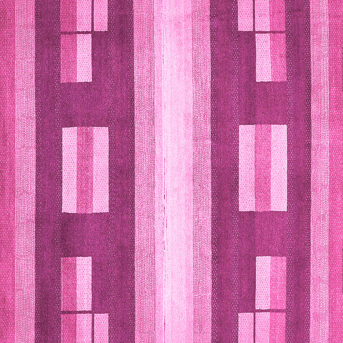 Square Abstract Pink Modern Rug, abs404pnk