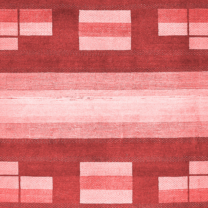 Machine Washable Abstract Red Modern Rug, wshabs404red